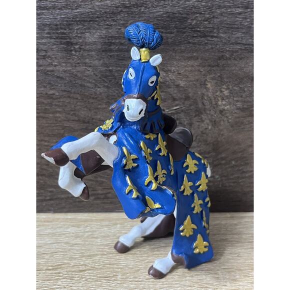 Knight & Horse Action Figures Papo 2005 PVC 4" Medieval Warrior Fantasy - Picture 7 of 13